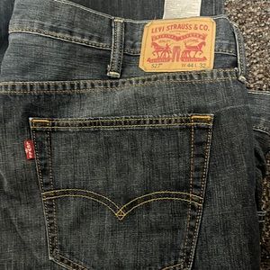 Levi 527 44 x 32 mens boot cut jeans
